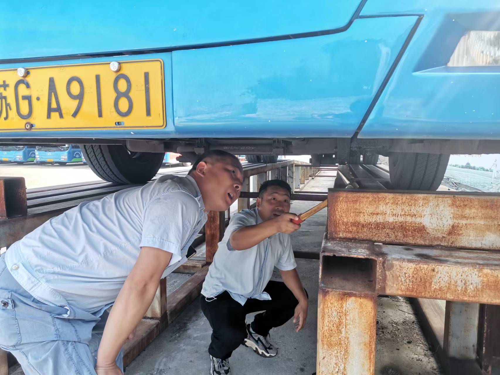 公交集團公交事業(yè)一部開(kāi)展中秋節前機務(wù)專(zhuān)項檢查