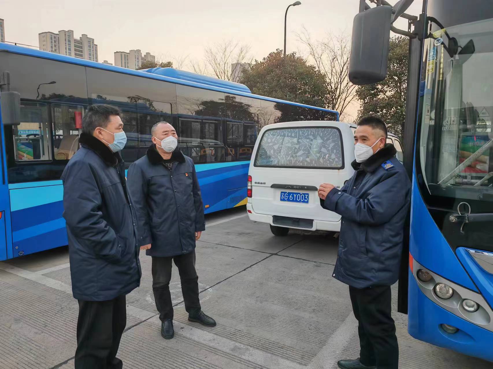 公交集團公交事業(yè)二部開(kāi)展春節前綜合大檢查