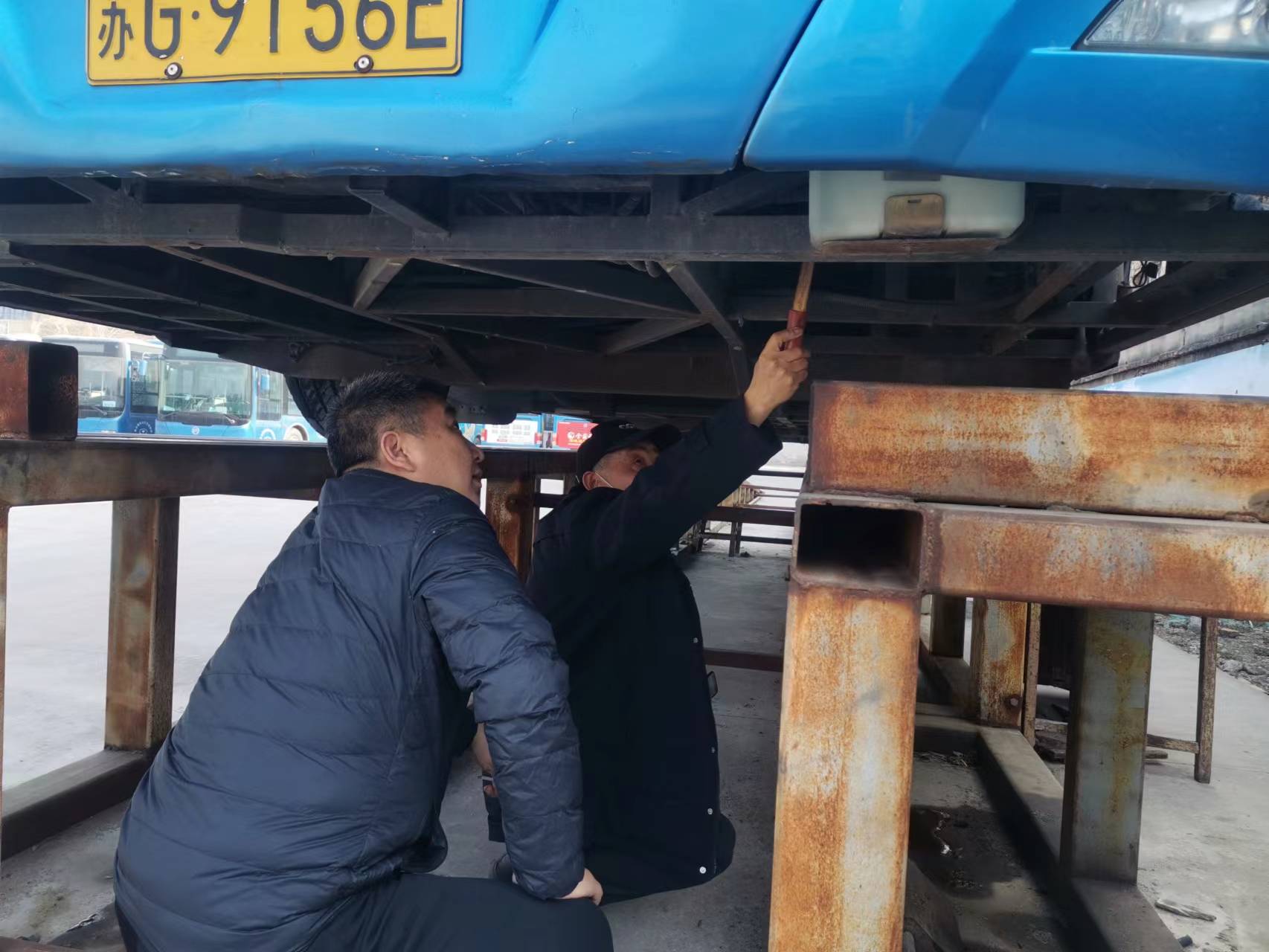 公交集團公交事業(yè)一部全力做好春季車(chē)輛保養工作