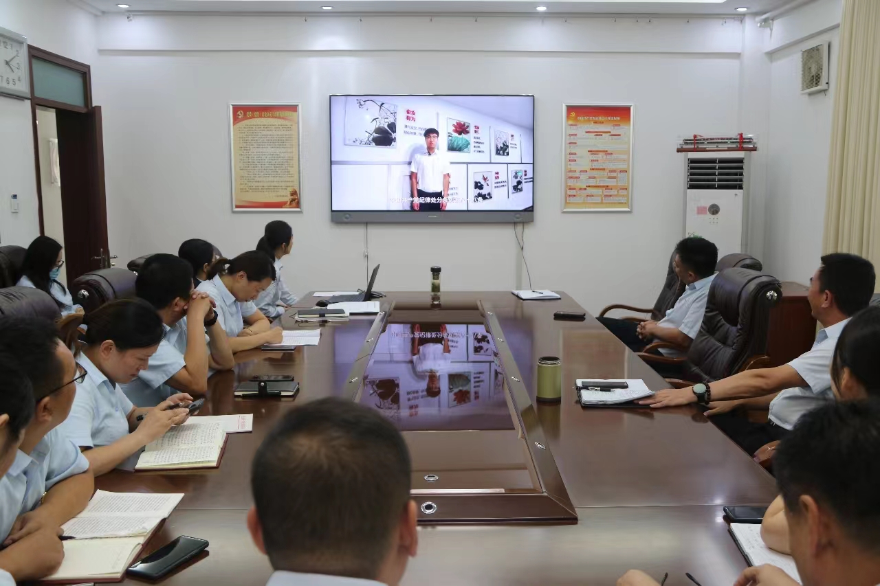 公交集團組織黨員干部職工觀(guān)看《清風(fēng)常在》紀法小課短視頻