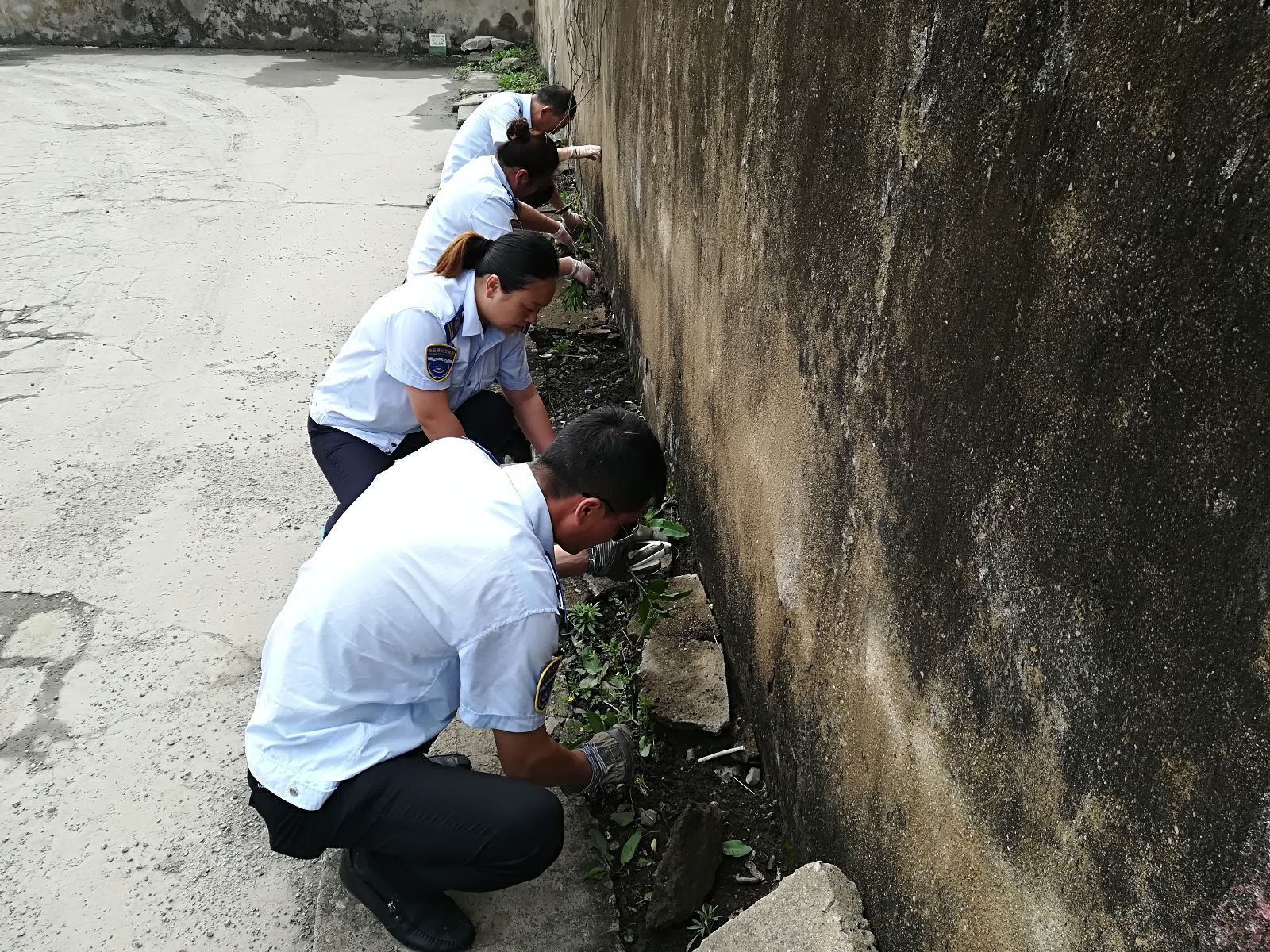 公交集團海通公交公司做好站場(chǎng)衛生 為創(chuàng  )文工作助力