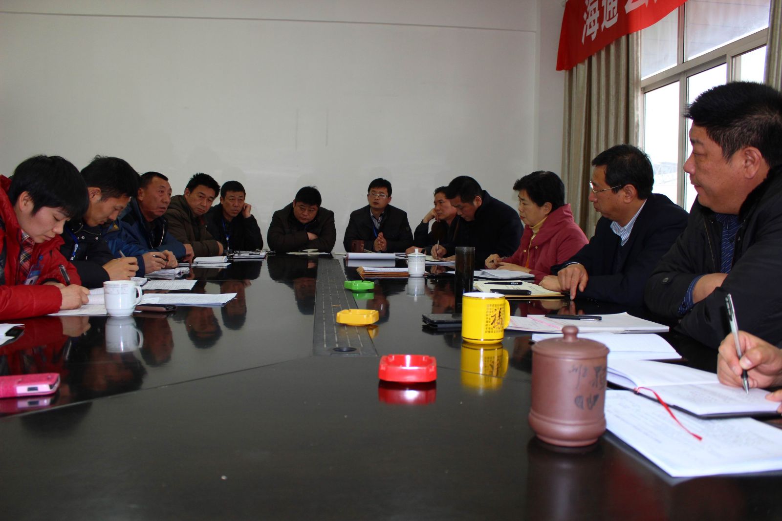 海通公交領(lǐng)導到東部公司指導工作