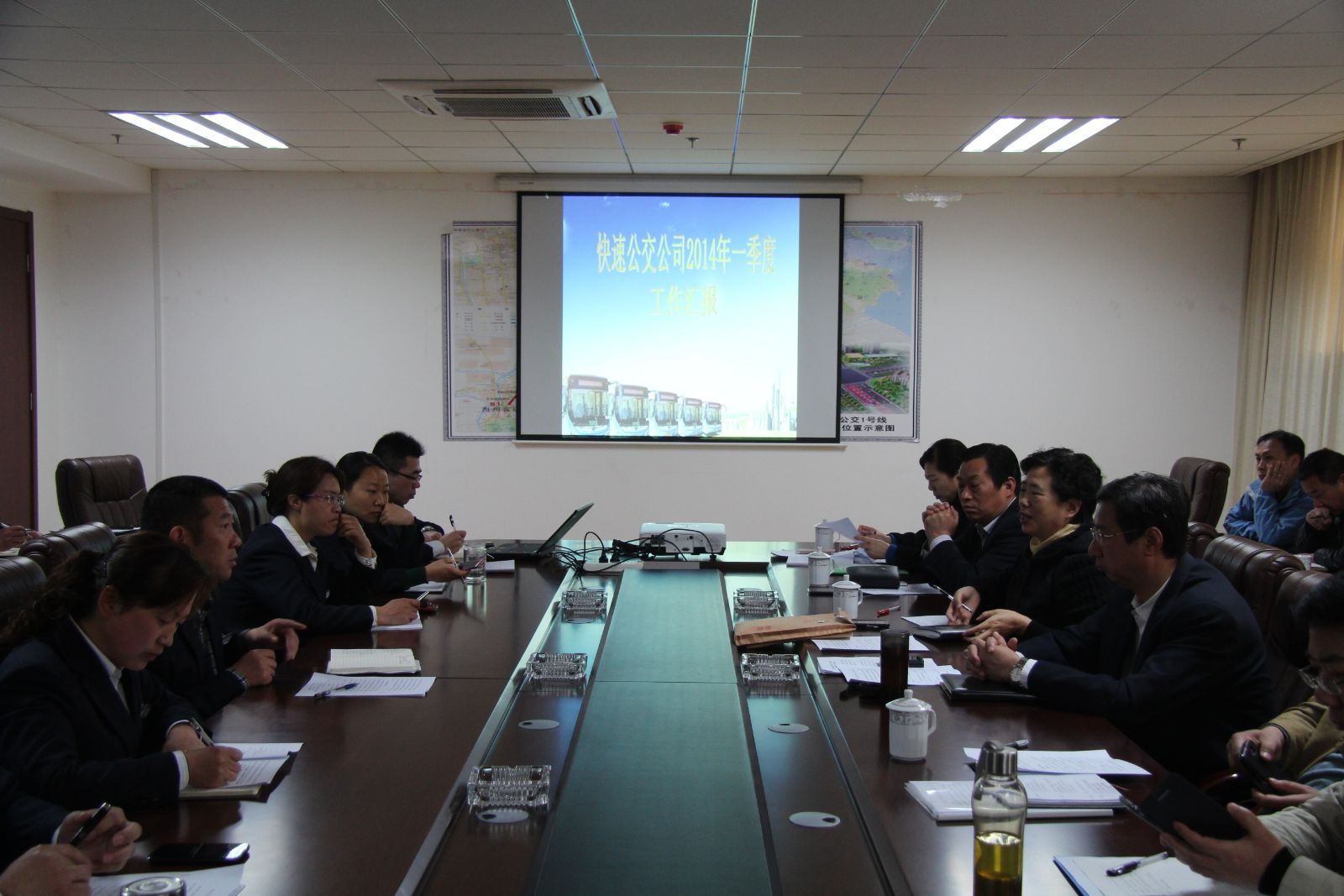 海通公交赴各基層單位進(jìn)行一季度績(jì)效考核檢查